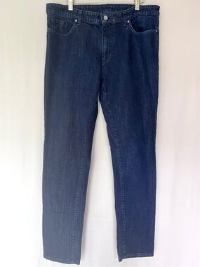 Versace Collection Medusa Hardware Dark Wash Straight Leg Jeans Men's 34x32